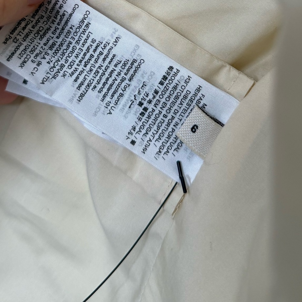Like new TORY BURCH Cotton Twill Jacket - Neutrals $998 6 - Picture 12 of 16